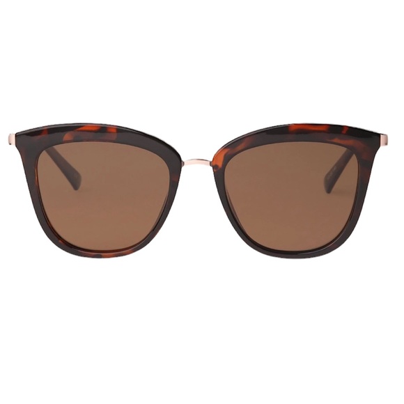 LE SPECS ​​Caliente NEW Tortoise Rose Gold Polarized Sunglasses NEW main image 5